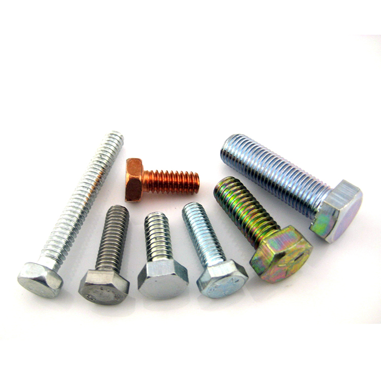 High Strength Hex Bolt Grade 8.8 10.9 12.9 Galvanized Fastener Screw Standard DIN933 DIN931