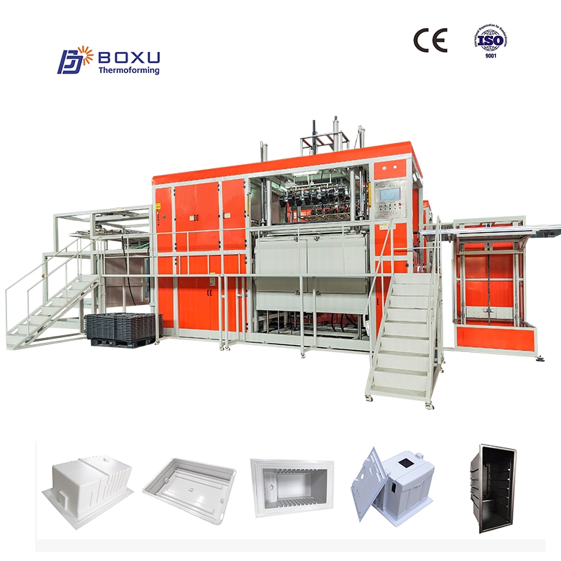 Macchina per termoformatura sottovuoto per lastre spesse per la produzione di tappetini per auto in TPE, PVC