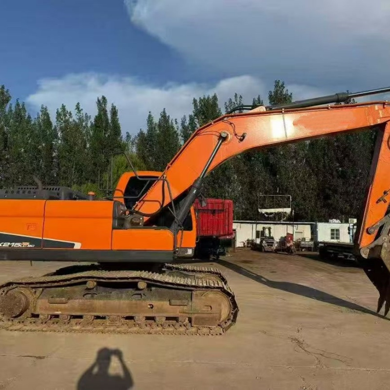 Used 21ton Doosan Crawler Excavator Machine Second Hand Imported Dx215 220 225 Excavator for Sale