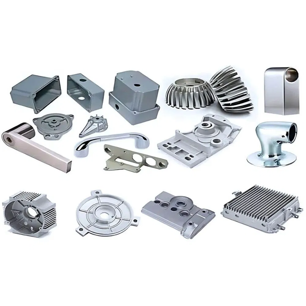 Industrial Cast Aluminum Parts with Superior Mechanical Properties