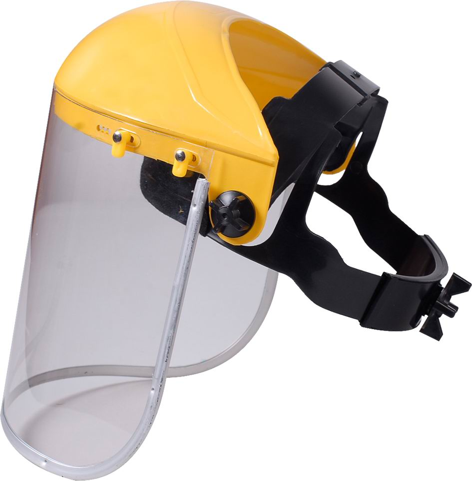 PC / PVC Clear Safety Faceshield for Face Protection with ANSI Certificates