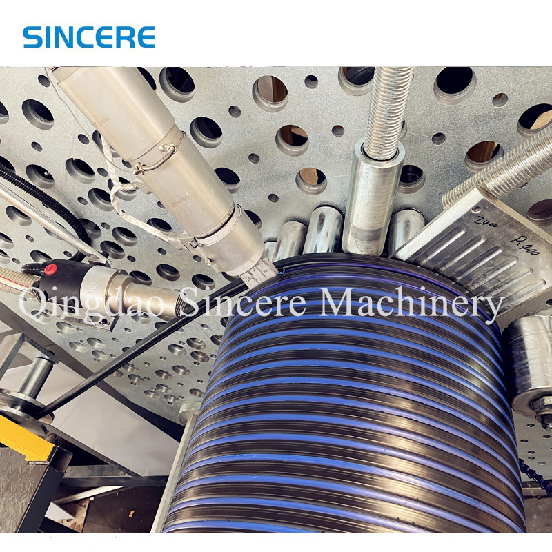 Plastic HDPE Pipe Spiral Extruding/Extrusion Making Machine