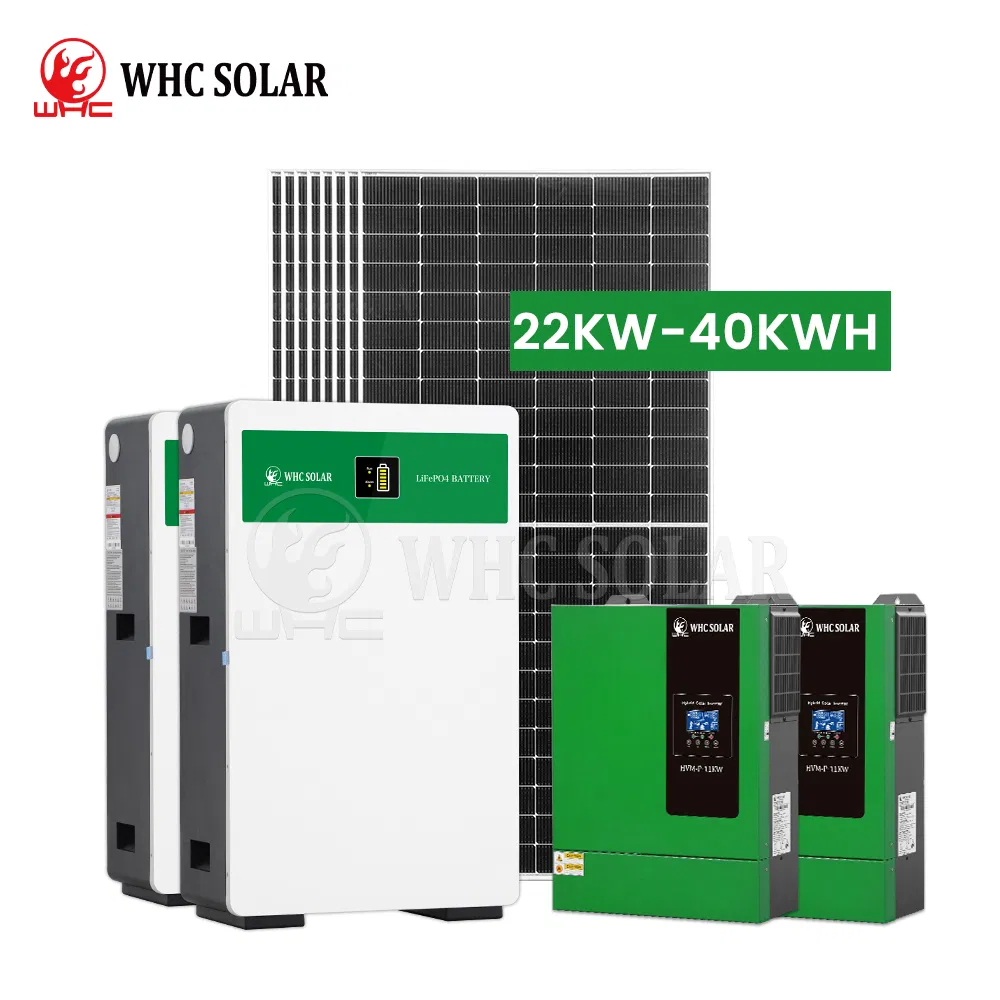 WHC Hybrid Solar Power Systems 10Kw 20kw 25kw 30kw Energy Storage System