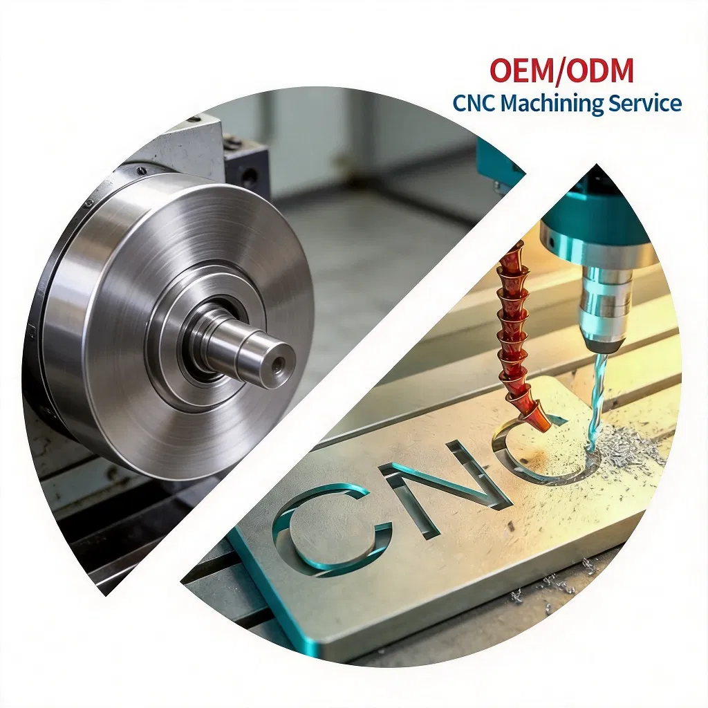 Prototype Vinyl Record Lathe CNC Machining Services Precision CNC Milling