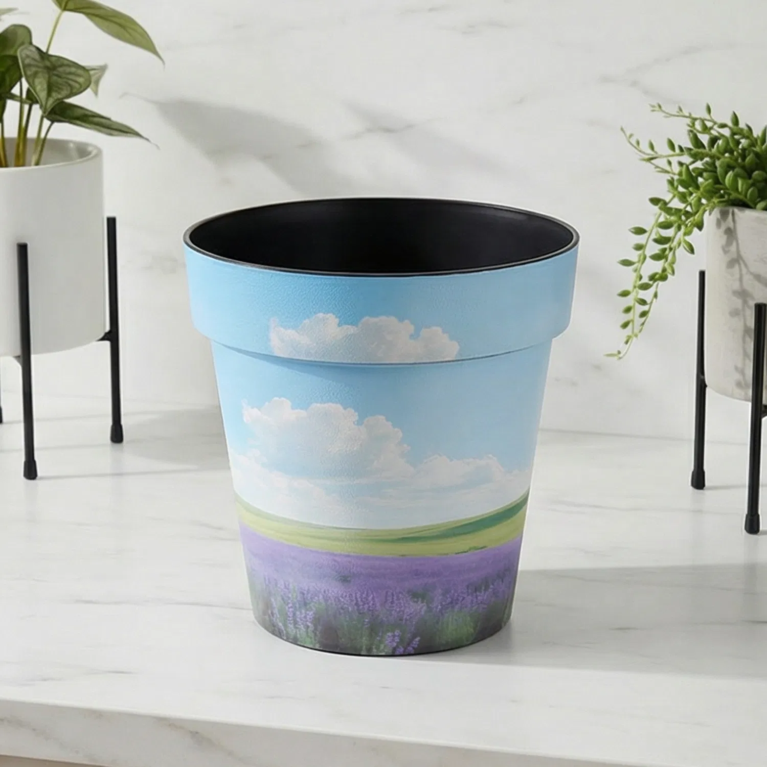 Vaso da fiori in PP resistente per interni ed esterni per la decorazione del giardino