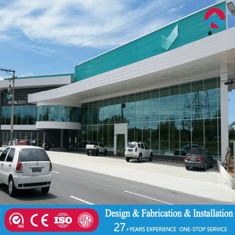 Magazzino prefabbricato in acciaio durevole con dimensioni personalizzate
