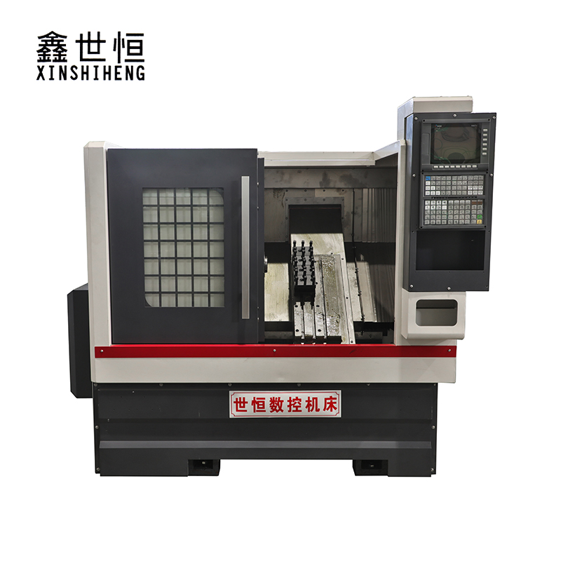 High Precision Slant Bed CNC Lathe and Milling Drilling CNC Machine Turning Center Hydraulic Tool Post Metal Lathe