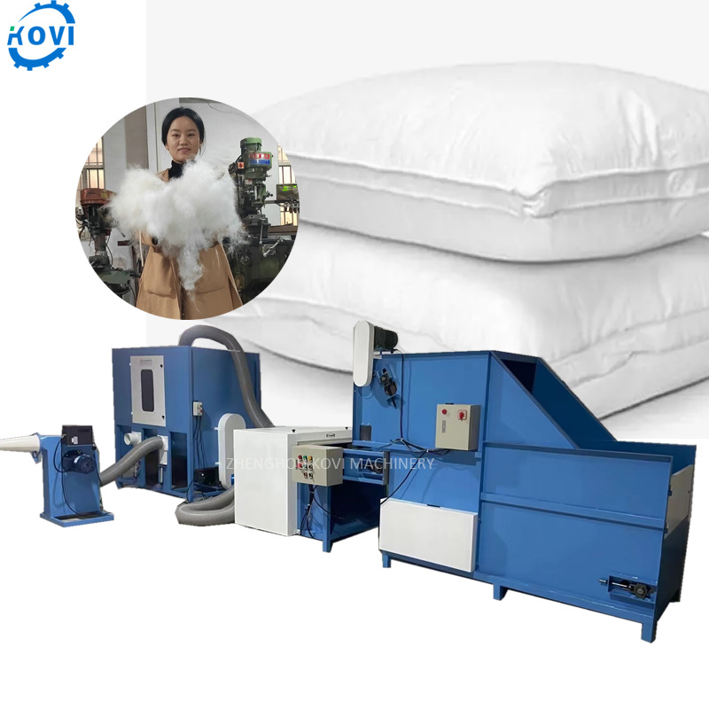 Faseröffnungs-Stopfmaschine Sofakissen Kissenfüllmaschine Polyester Wolle Ballen Baumwollöffner Recyclingmaschine