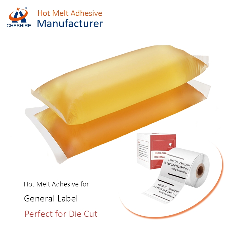Permanent Sticky General Purpose Hot Melt PSA Label Glue for Label Coating Production