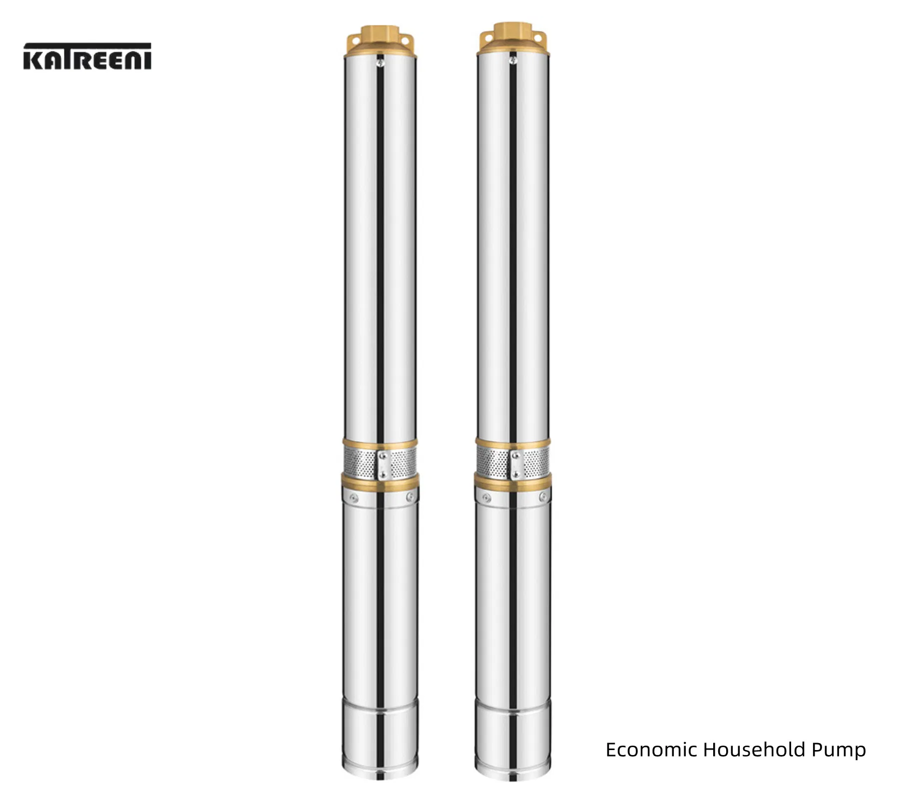 4 Inches Brass Outlet High Pressure Submersible Motor Deep Well Pump
