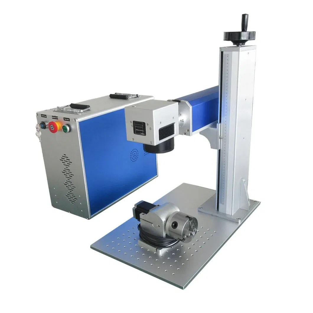 20W 30W 50W 70W 100W Faser-Lasergravur- und Markiermaschine für Metallgravur