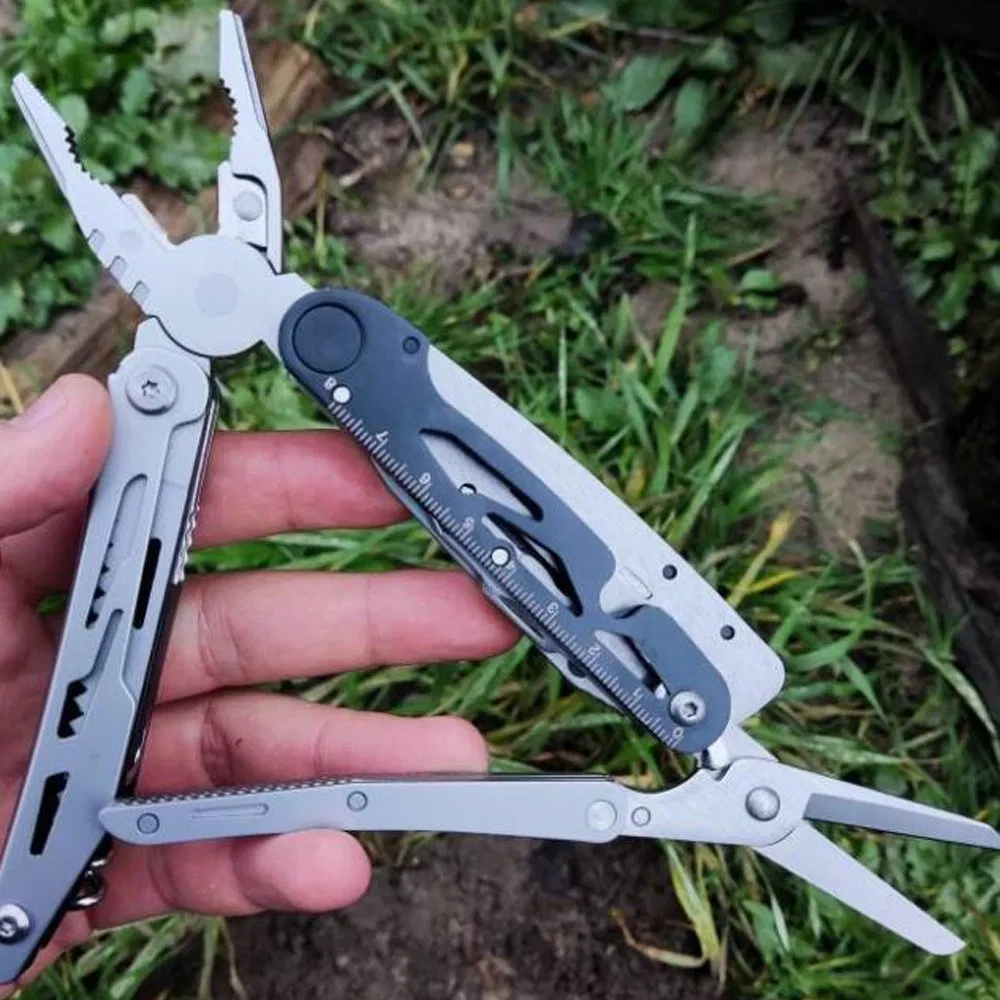 German Stainless Steel Industrial OEM Multi Tool Pliers with Scissors