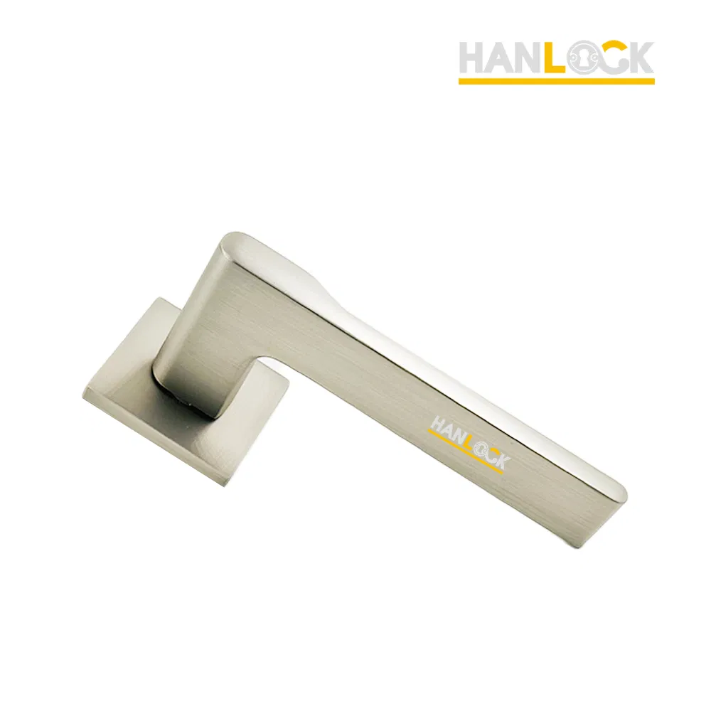 Custom Forged Security Decorative Simple Design Square Aluminum Alloy Door Handles