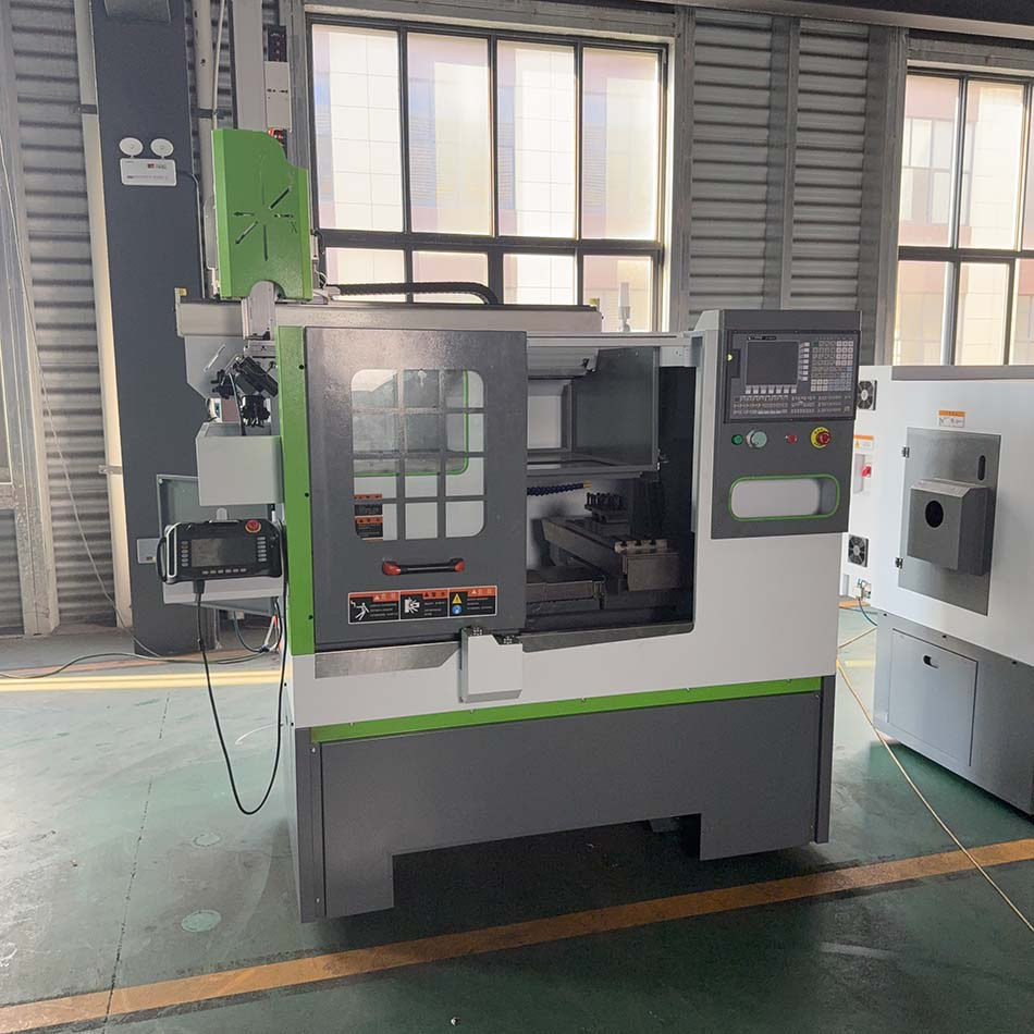 Overall Flat Rail Heavy Casting Truss High Rigidity Integrated CNC Lathe Milling Machine Tool