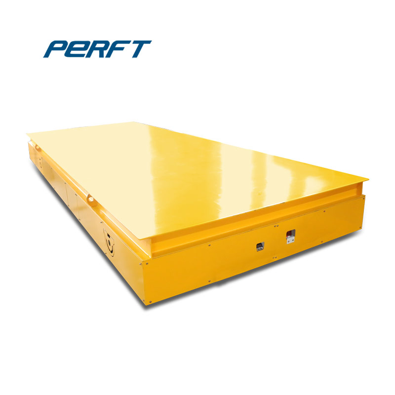 30ton Steerable Rail Transfer Cart for Workshop Materials Handling