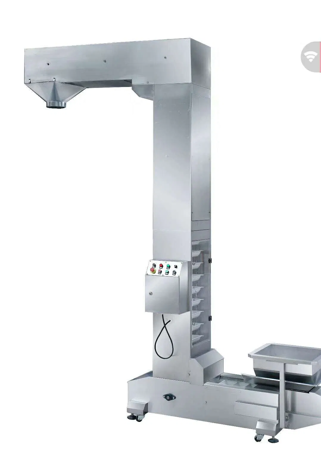 Z Type Bucket Elevating Conveyor for Candy