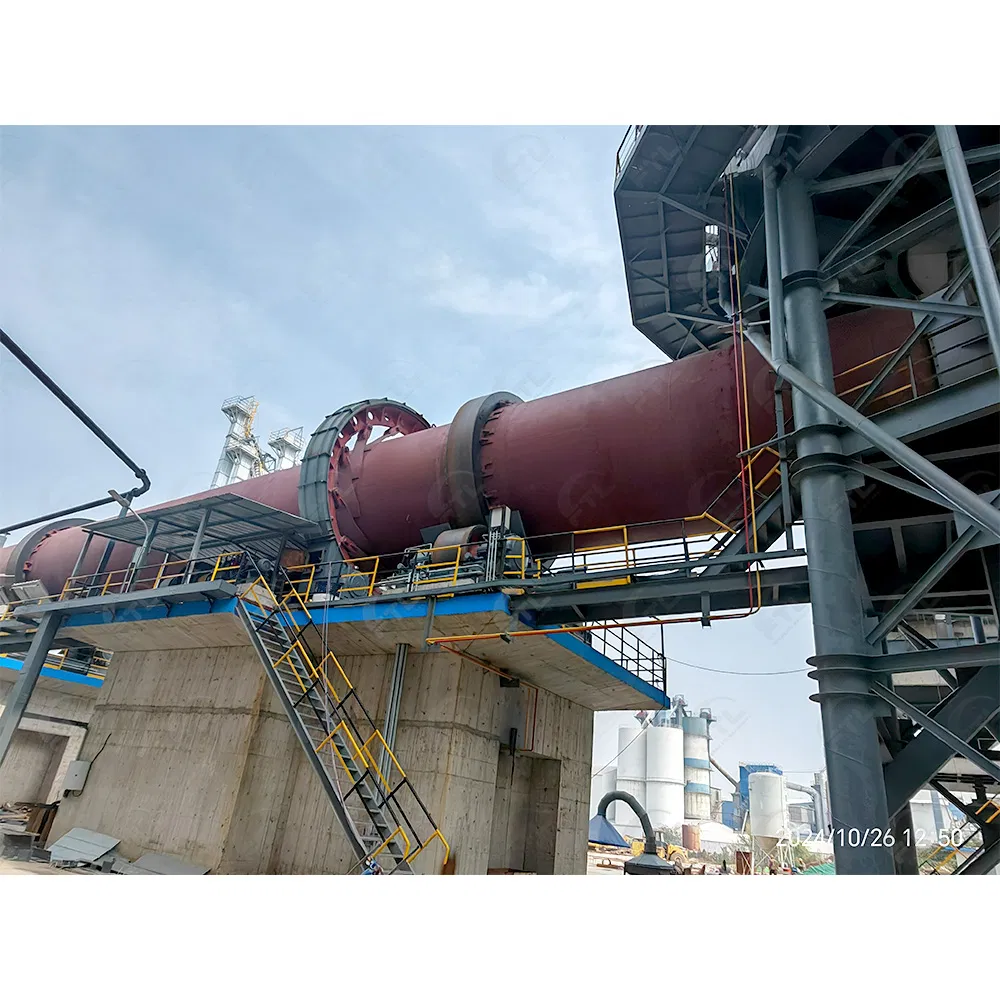High Efficiency Rotary Lime Kiln Active Lime Kiln Plant