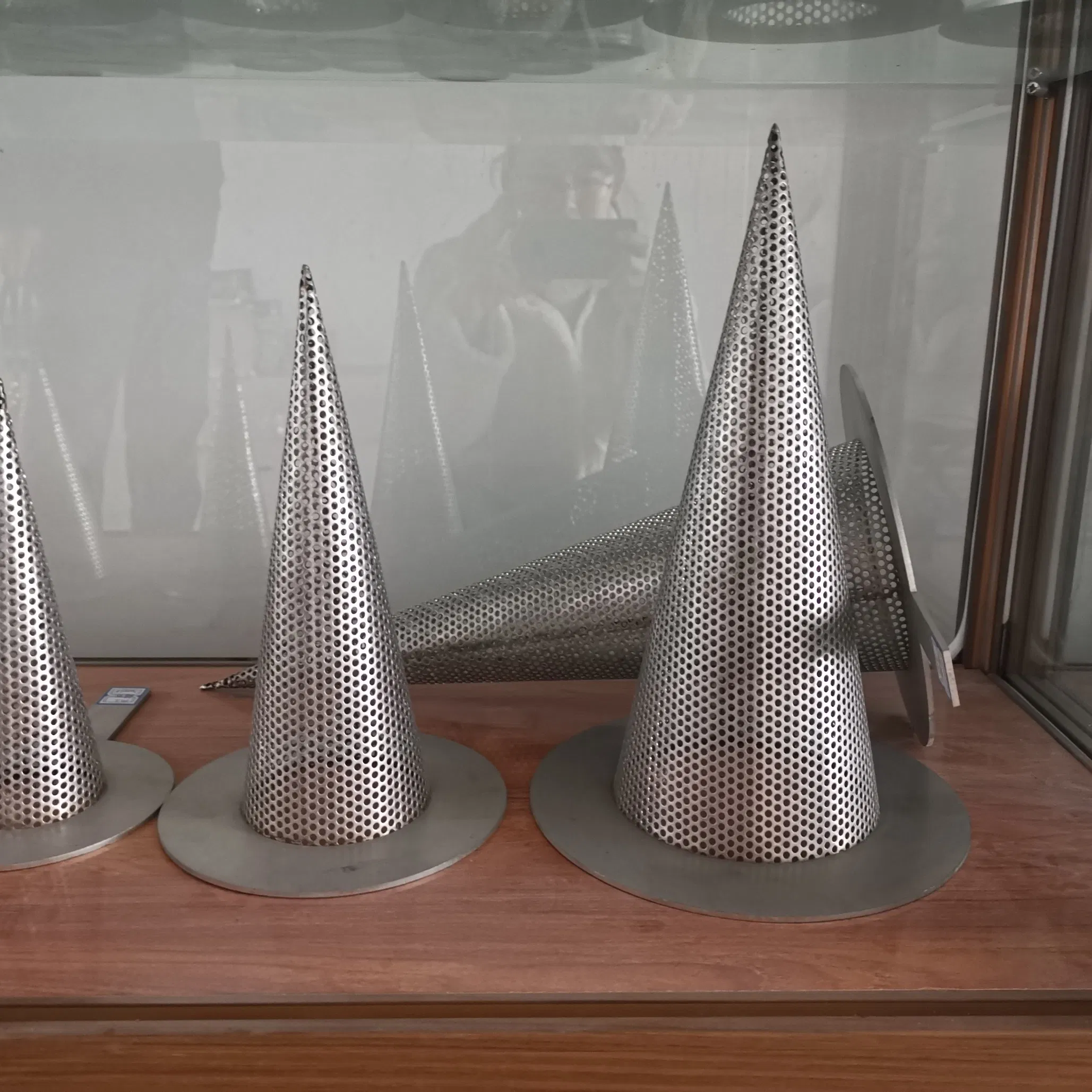 Perforated Metal Filter with Custom Pattern for Liquid Filtration