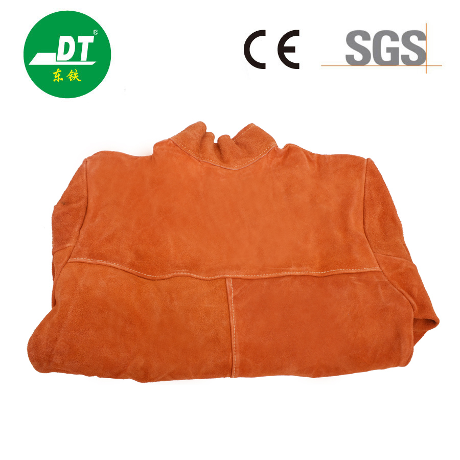 Soft and Comfortable Cowhide Welding Protective Clothing
