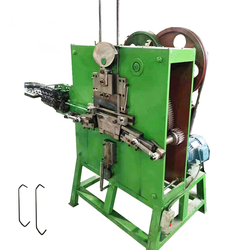 Automatic Steel Wire Bending Power Coating Paint Hanger Hooks Making Machine