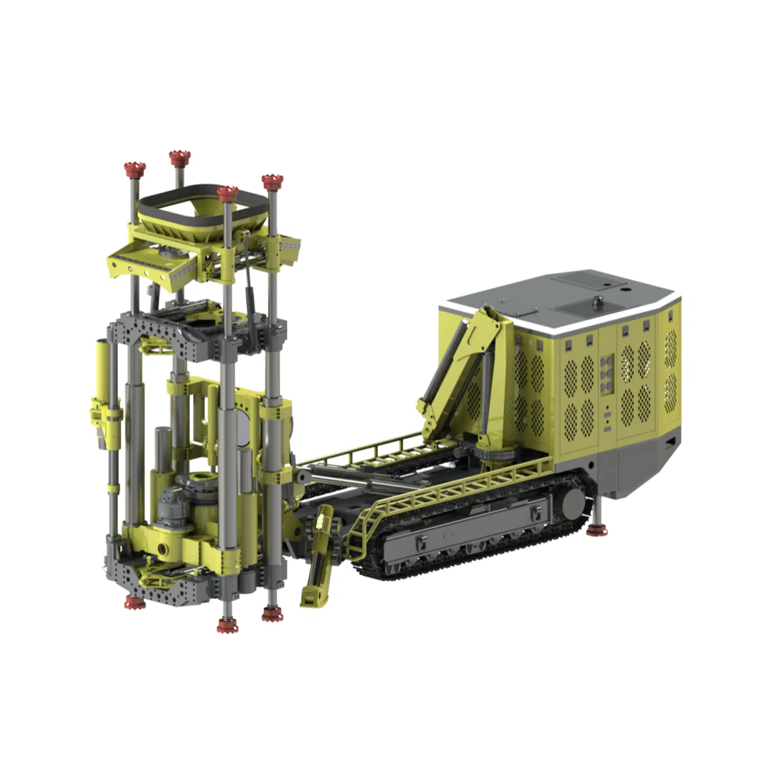 100m Blindschachtbohrgerät ATM-1000L Boxhole-Bohrmaschine Bergbau Raise-Boring-Ausrüstung