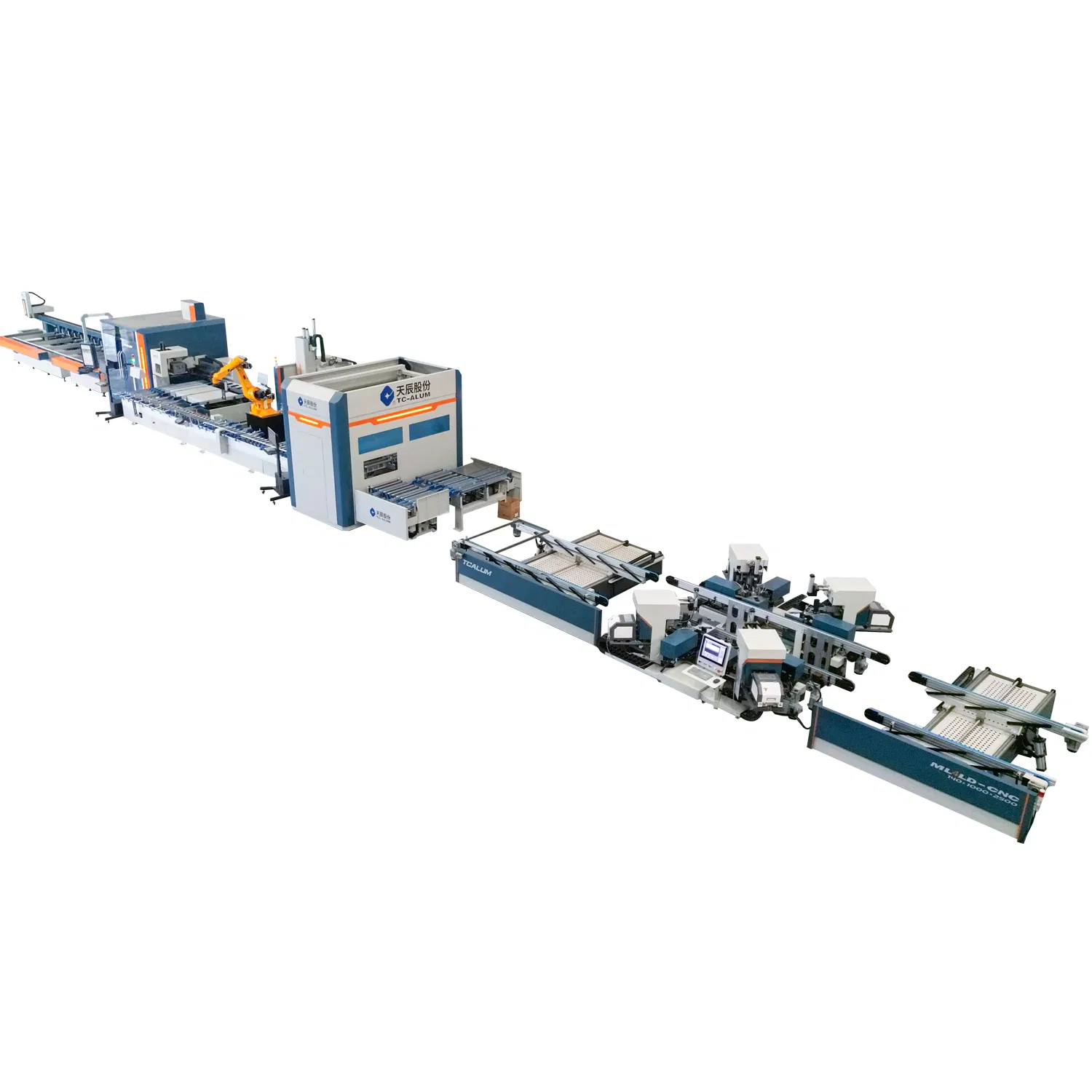 Tianchen Fully Automated Line with Robotic Loading & Digital Control