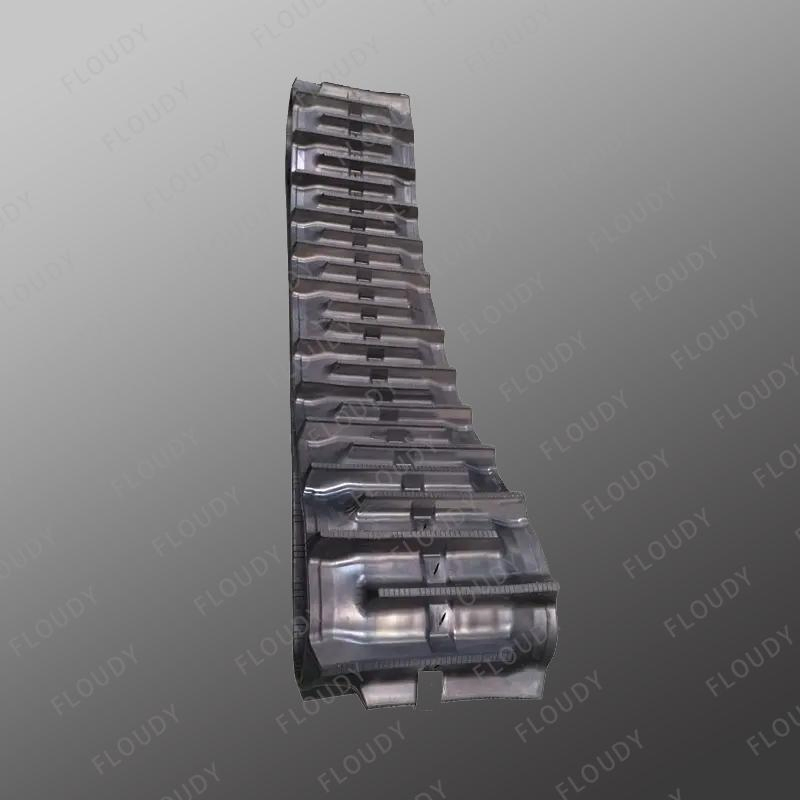 Rubber Track Undercarriage Kubota Rubber Track Crawler for Combine Harvester