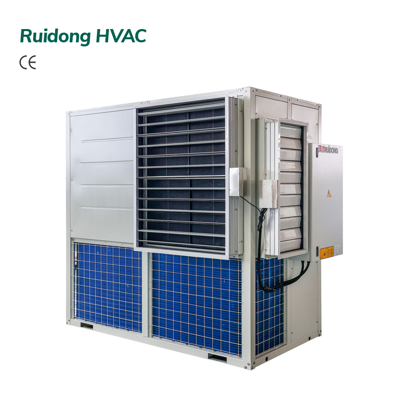 Scroll Compressor Air Cooled or Water Cooled Unit 30kw-85kw Mushroom Farming Air Conditioner