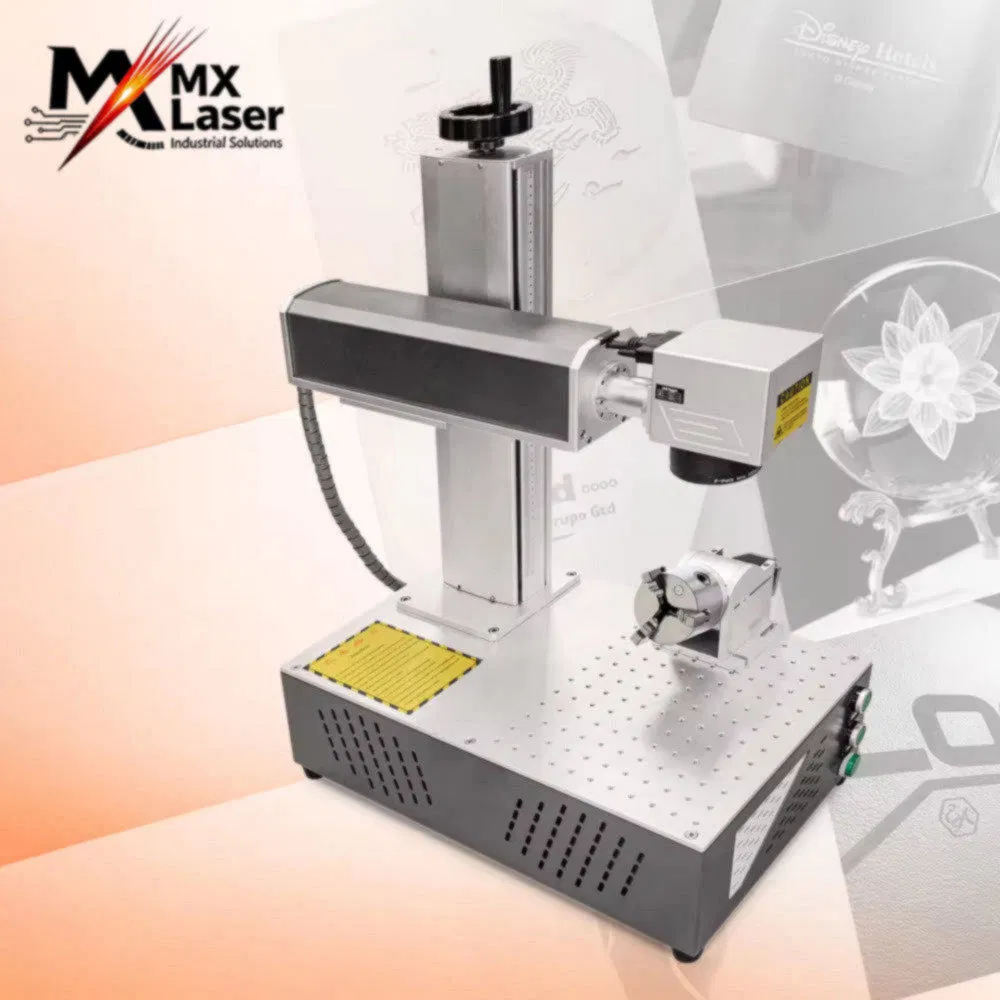 Fast Focusing 20W Metal Laser Marking Machine for Pet Tag Personalization