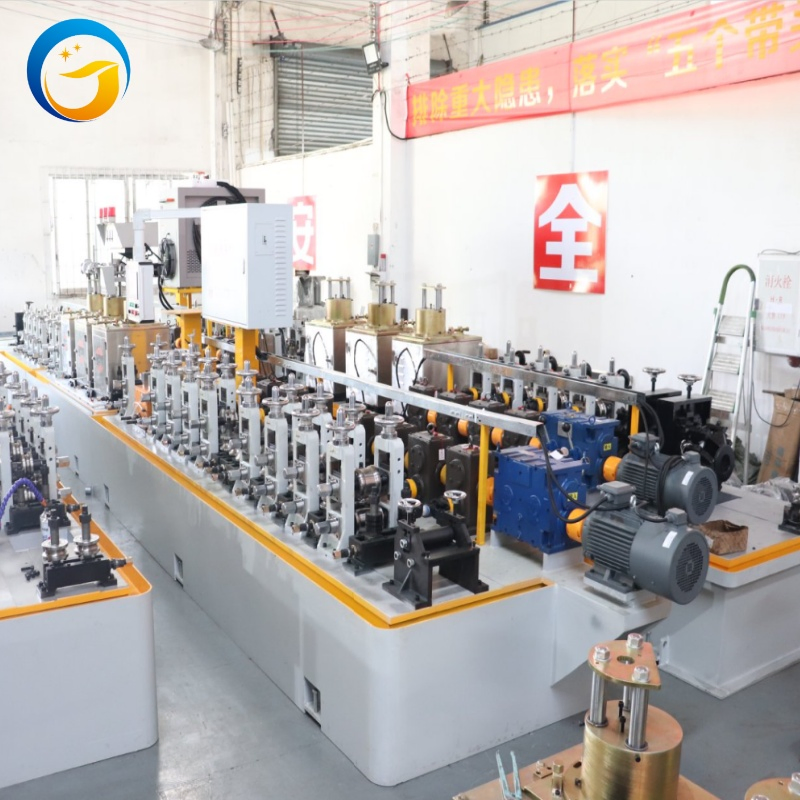 Stainless Steel Pipe Profile Production Line for Tube Mill Metal Pipe Manufacturing Machine Semi Automatic Tubes Making Equipment Production Pipeslines