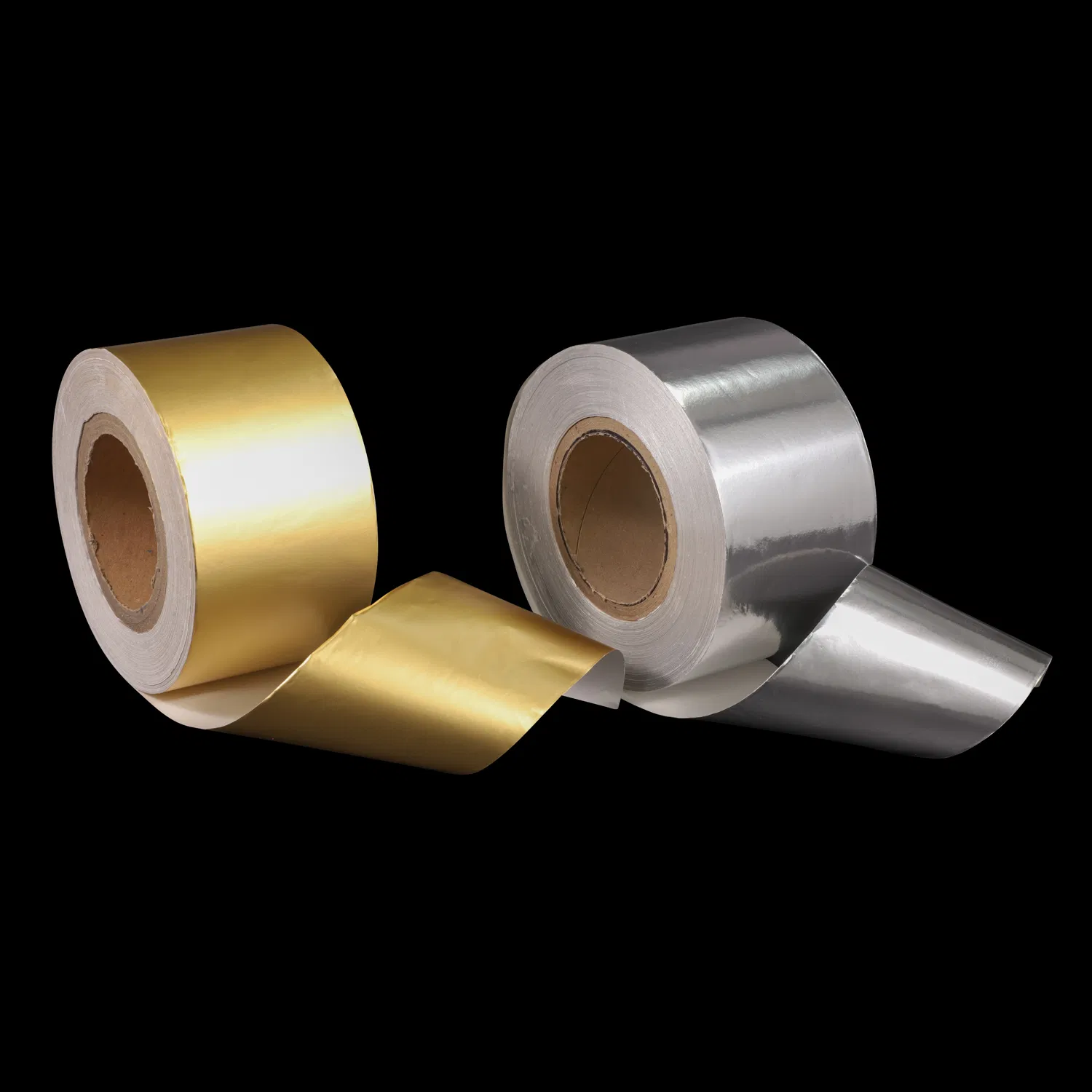Papel de aluminio dorado y plateado para el envasado de tabaco y cigarrillos