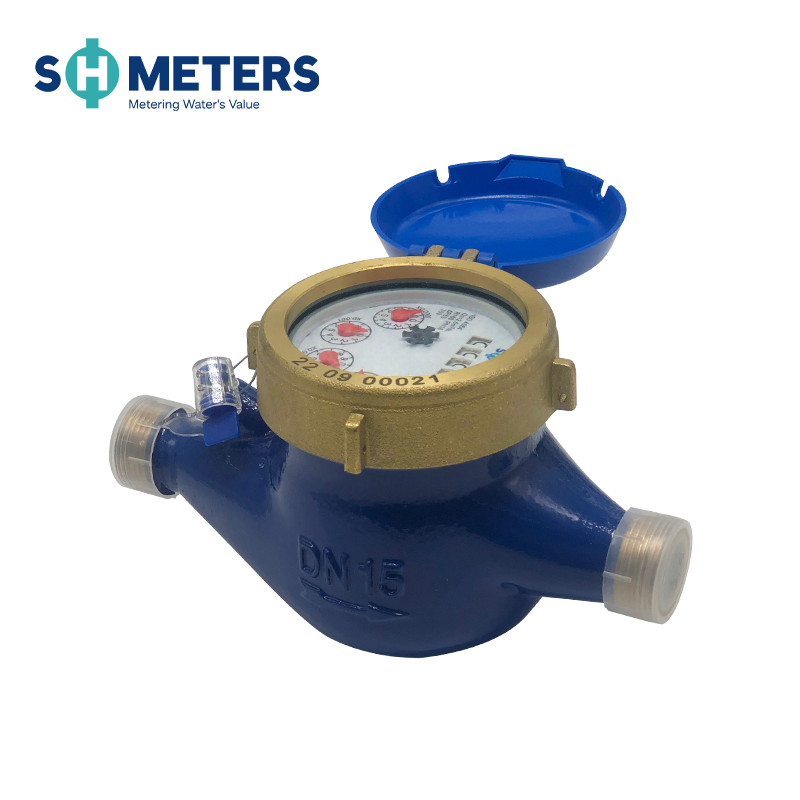MID OIML R160 DN15~25mm Mechanical Multi Jet Water Meter