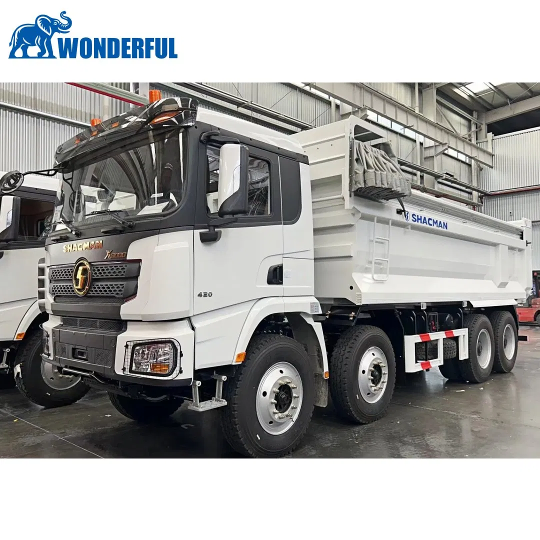 Weichai Cummins Motore F3000 Design Robusto Elettrico Rifiuti Merci Cantiere Edile Miniera Ribaltabile Ribaltabile Shacman Camion Ribaltabile