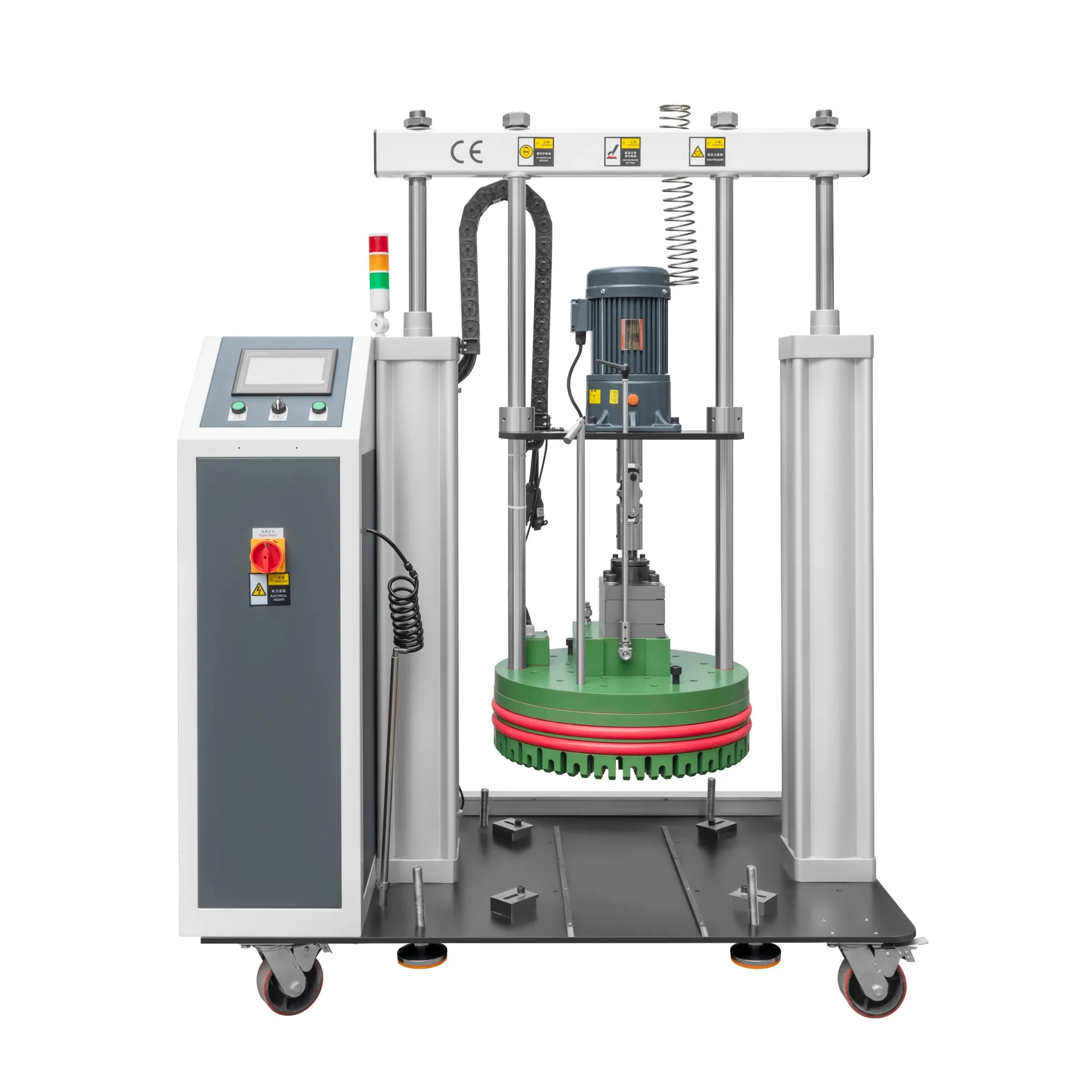 Semi-Automatic 55 Gallon Thickened Plate Composite Hot Melt Adhesive Machine