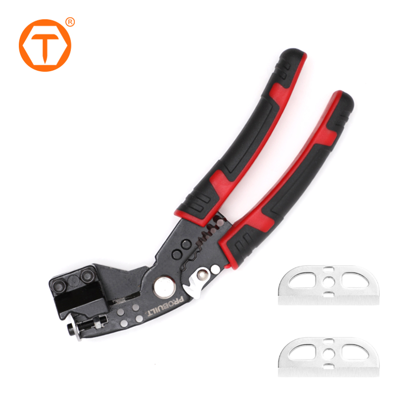 8-Inch Multifunction Pliers Tools Cable Cutter 7 in 1 Wire Stripper for Cutting Crimping Breaking Trimming Winding