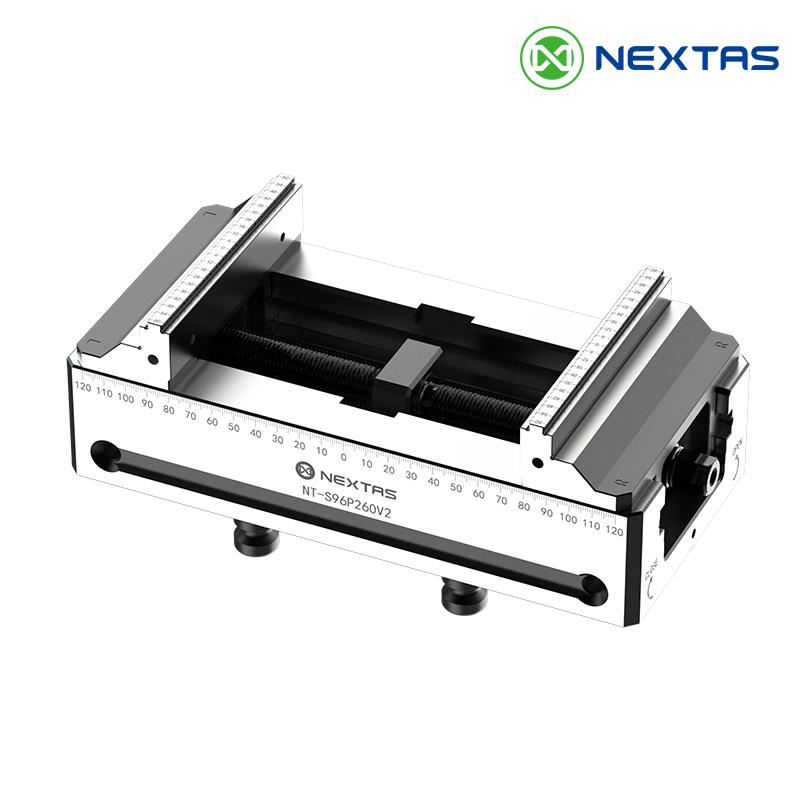 96mm Lead Screw with Screw Protection Feature in Self Centering Vise