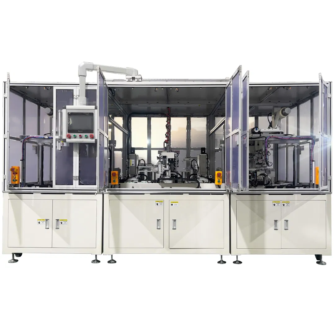 High Speed Dual Station Stacking Machine for Prismatic and Pouch Cell Production