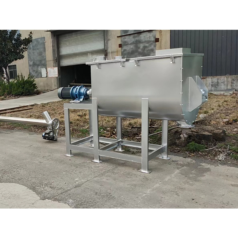 Industrial Protein Powder Mixer Double Ribbon Blender Dry Powder Mixing Machine