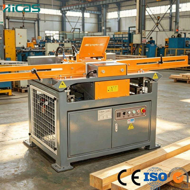 Hocheffiziente 600 Stück/Stunde Produktivität Einzelkopf-Holzpaletten-Kerbmaschine CE-zertifiziert