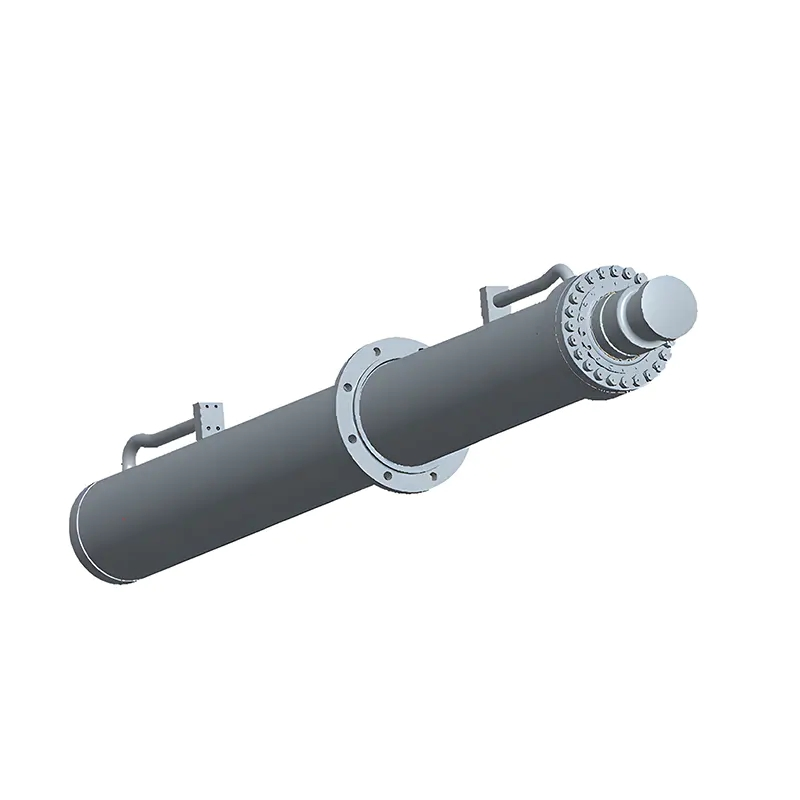 Customized Double Acting Waste Compactor Hydraulic Cylinder for Waste Compaction Station