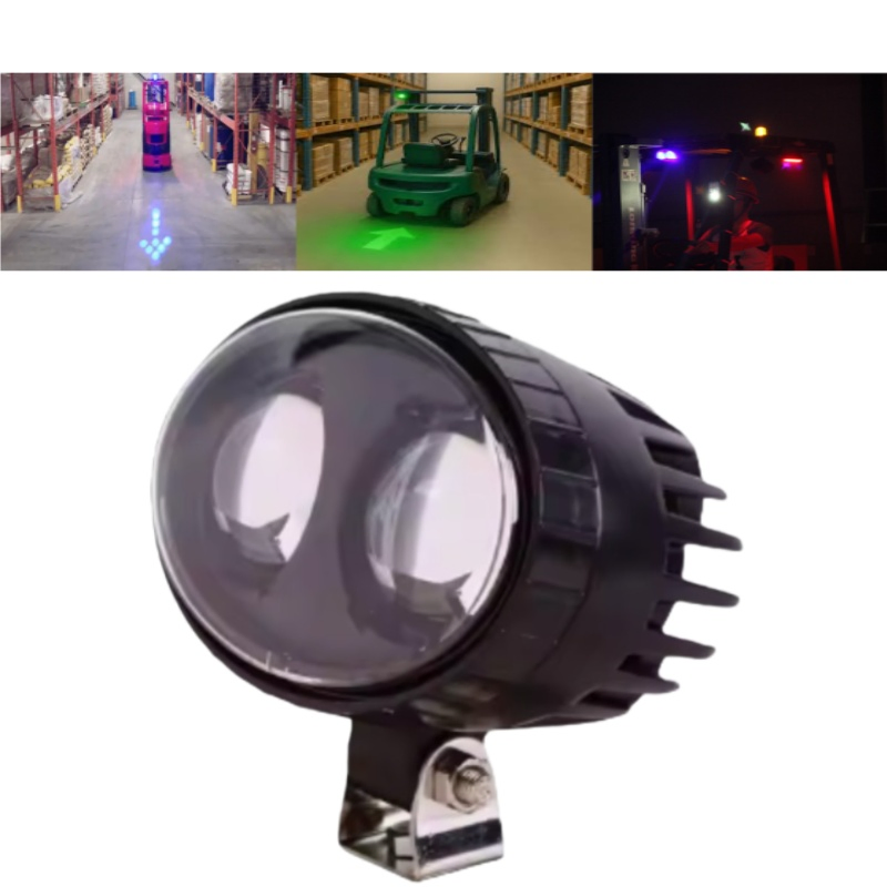 10W Blue LED Spot Arrow Approaching Lamp for Cargo Hub Tow Tractor