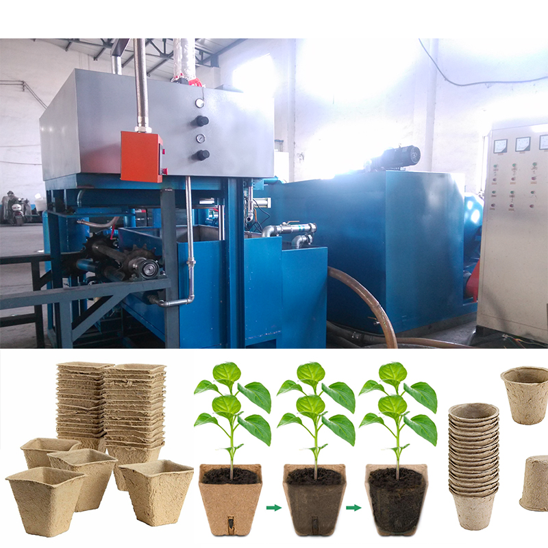 Paper Flower Pot Making Machine, Peat Pot Making Machine