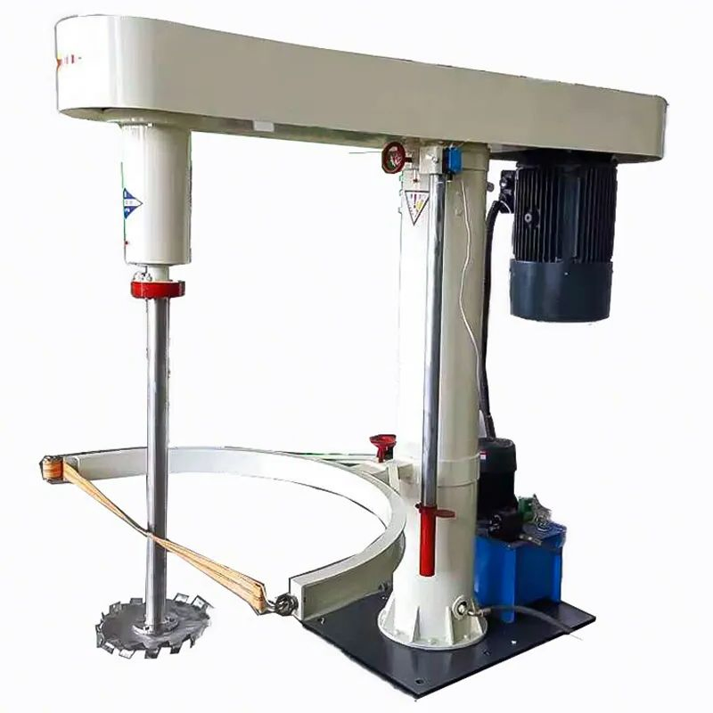 15kw Hydraulic Lift Latex Paint High Speed Disperser for Paint, Ink, Pigment