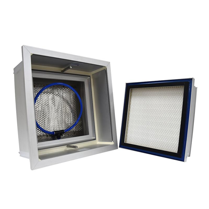 High Quality Laminar Flow Hood DOP Access H14 Cleanroom Terminal HEPA Box
