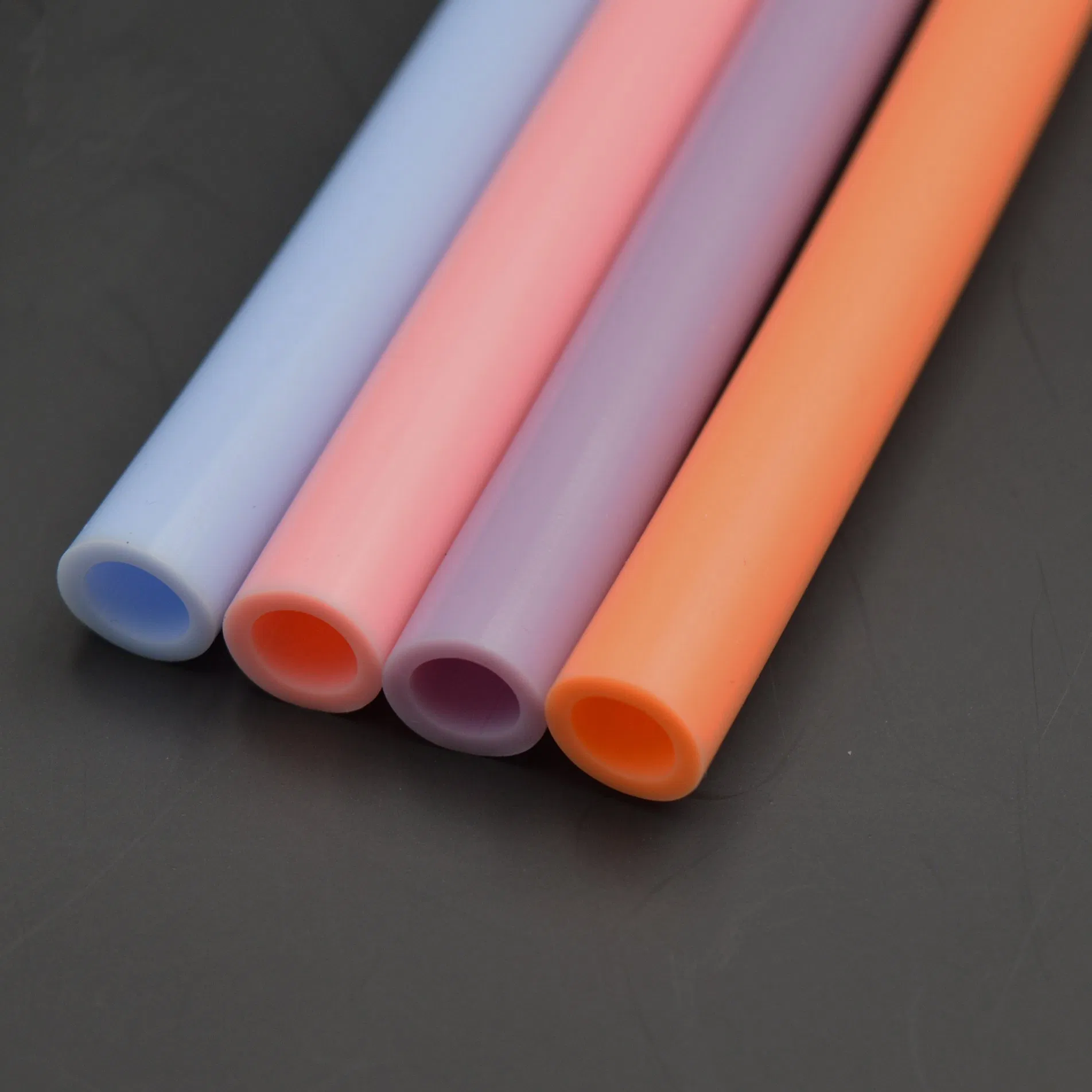 Tubo flessibile in silicone morbido e colorato per alte temperature