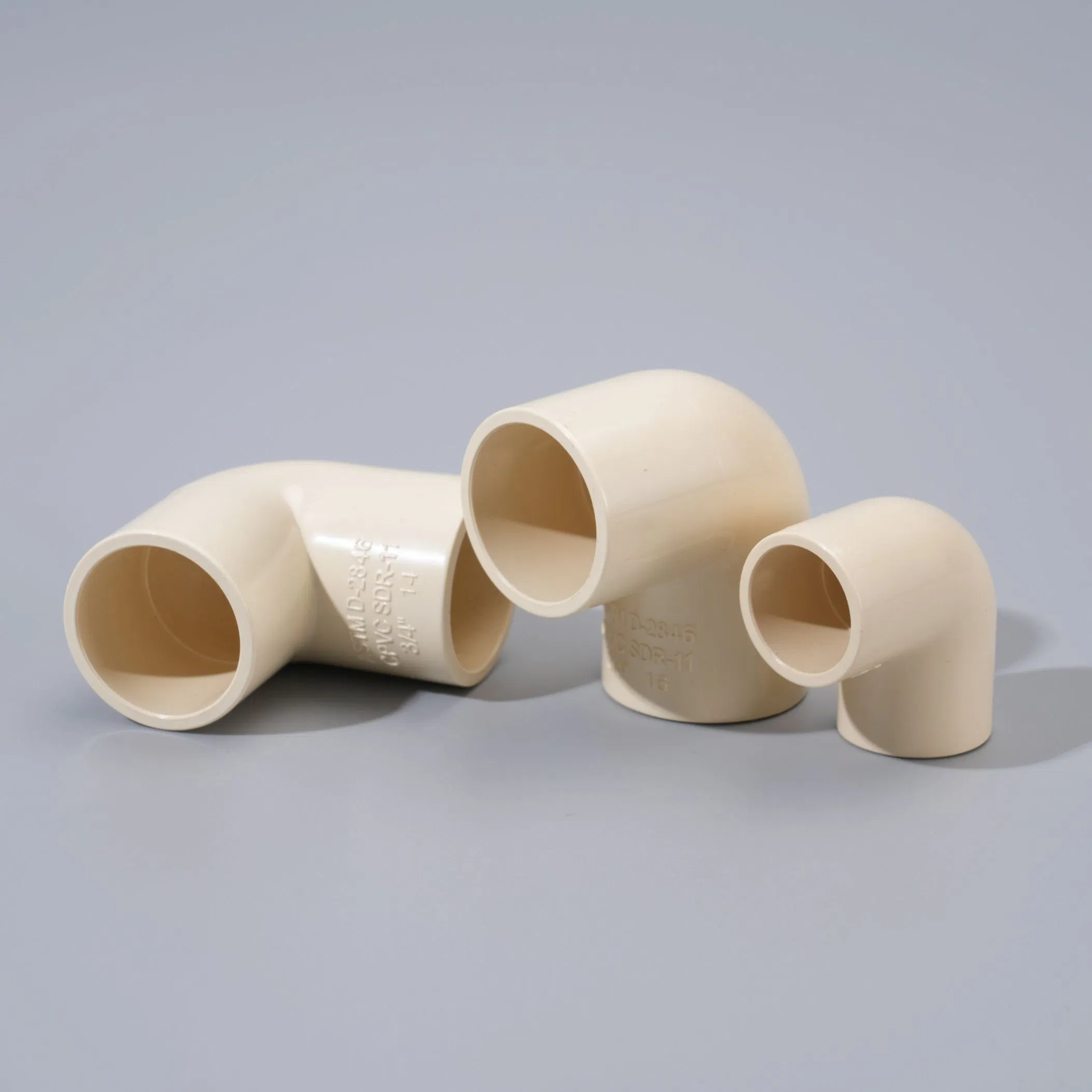 ASTM-Normen Flexible thermoplastische UPVC-Rohrverbindungsstücke
