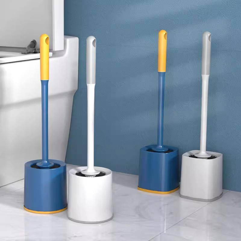 Toilet/Bathroom Cleaning Brush Set with Holder
