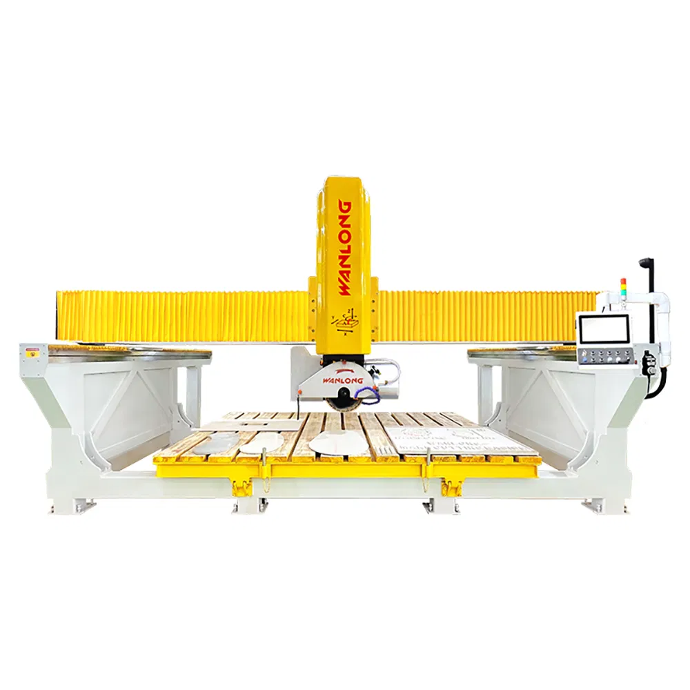 Macchina CNC a 5 assi per taglio e fresatura di ponti