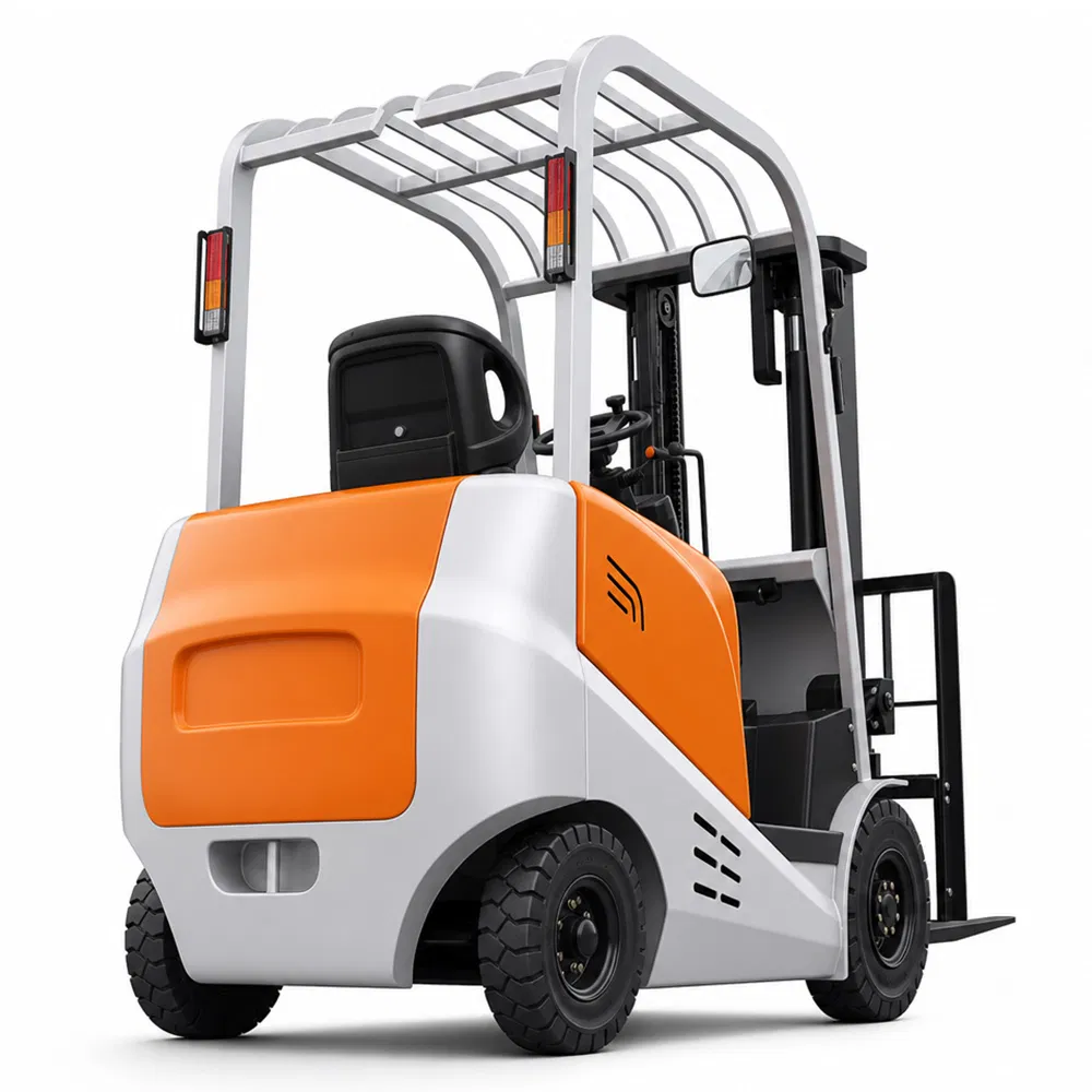 Piccolo nuovo carrello elevatore elettrico a batteria al litio per fattoria mini 1,5 2 2,5 3 tonnellate 3 m