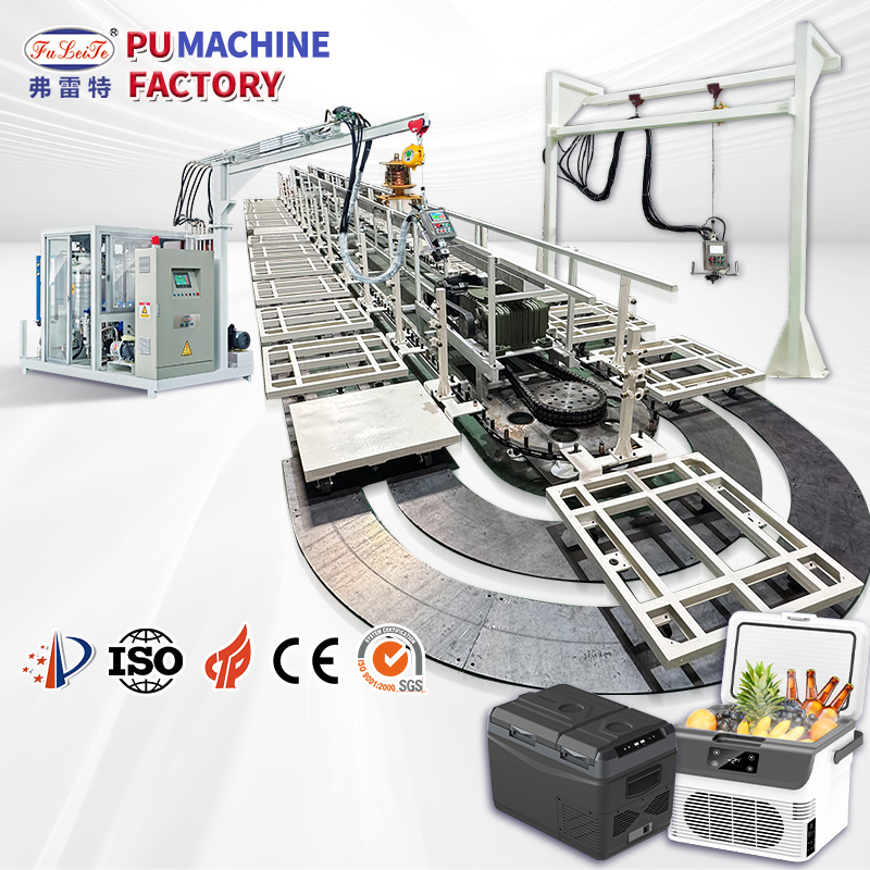 Macchina per schiumatura con ciclopentano Linea di produzione completa per schiuma di ciclopentano per scatole isolate
